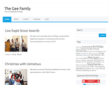 Tablet Screenshot of geefamily.net